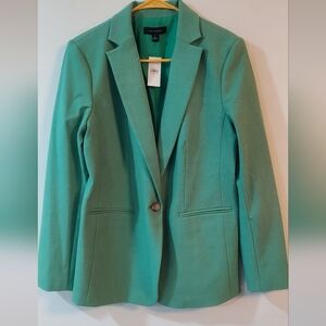 Ann Taylor Lime Green Women's Blazer Size 10